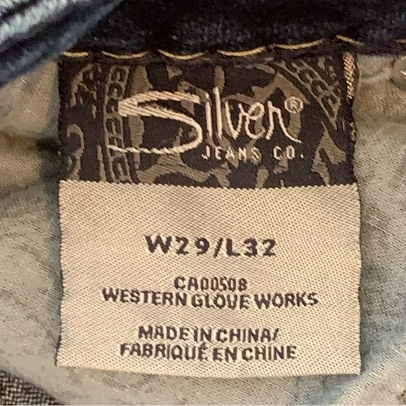 Silver Jeans McKenzie Slim Bootcut Jeans - Picture 10 of 16